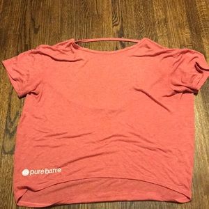 Pure barre pony tee